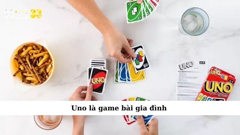 Uno là game bài gia đình