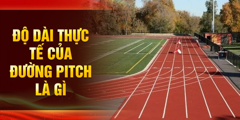 Độ dài thực tế của đường pitch là gì